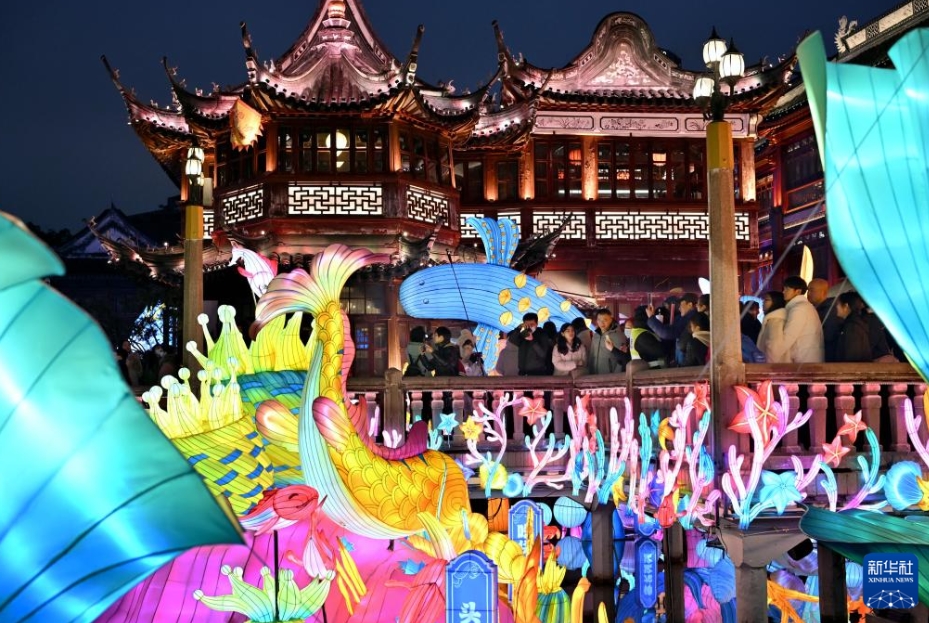 「2024年上海豫園民俗蕓術(shù)ランタンイベント」が開幕