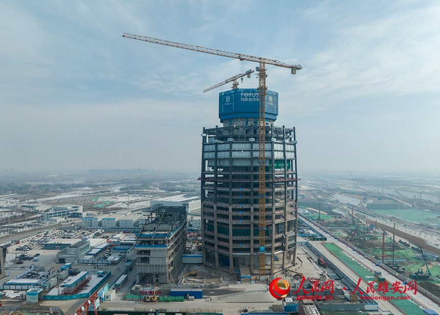 間近で見た雄安新區(qū)スタートエリア建設(shè)の進(jìn)捗狀況　河北省