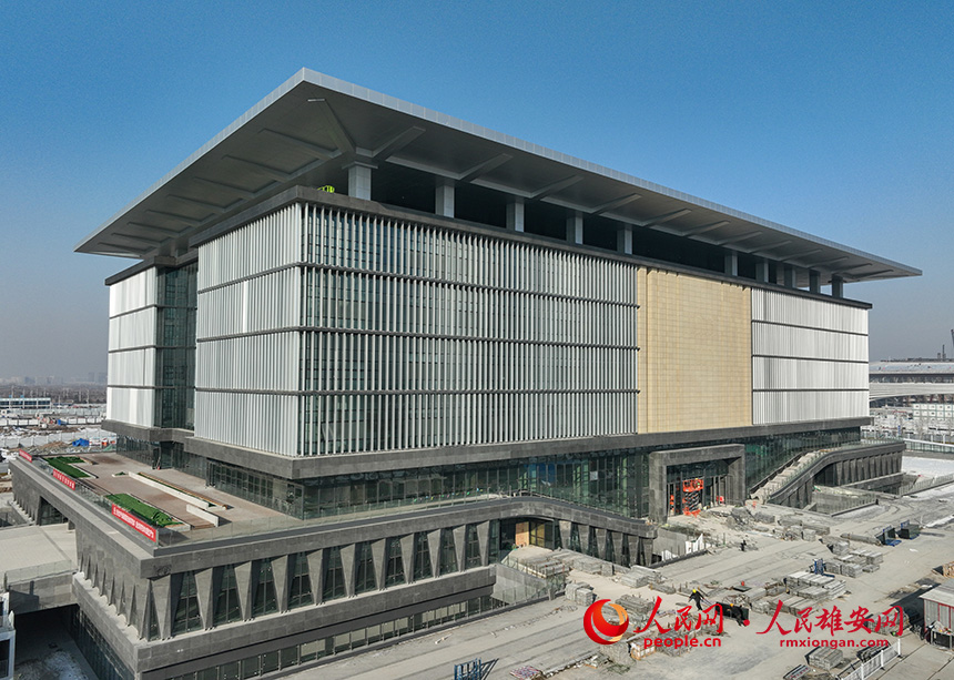 間近で見た雄安新區(qū)スタートエリア建設(shè)の進捗狀況　河北省