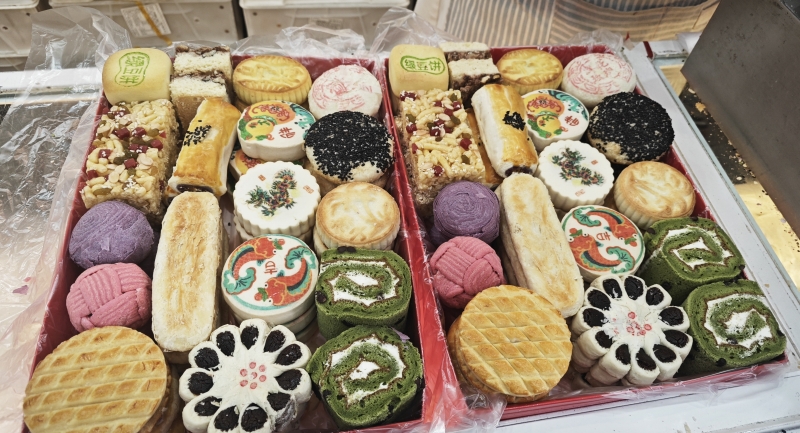 稲香村のギフトセット。