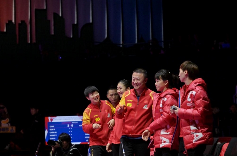 世界卓球選手権団體戦で中國代表が男女共にベスト4入り