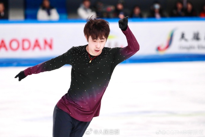 第14回冬季運(yùn)動(dòng)會(huì)　金博洋選手がフィギュア男子シングルで優(yōu)勝　內(nèi)蒙古