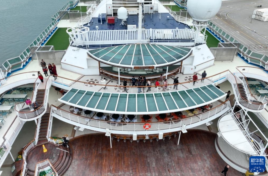 平潭國際観光島を母港とするクルーズ船が初出航　福建省