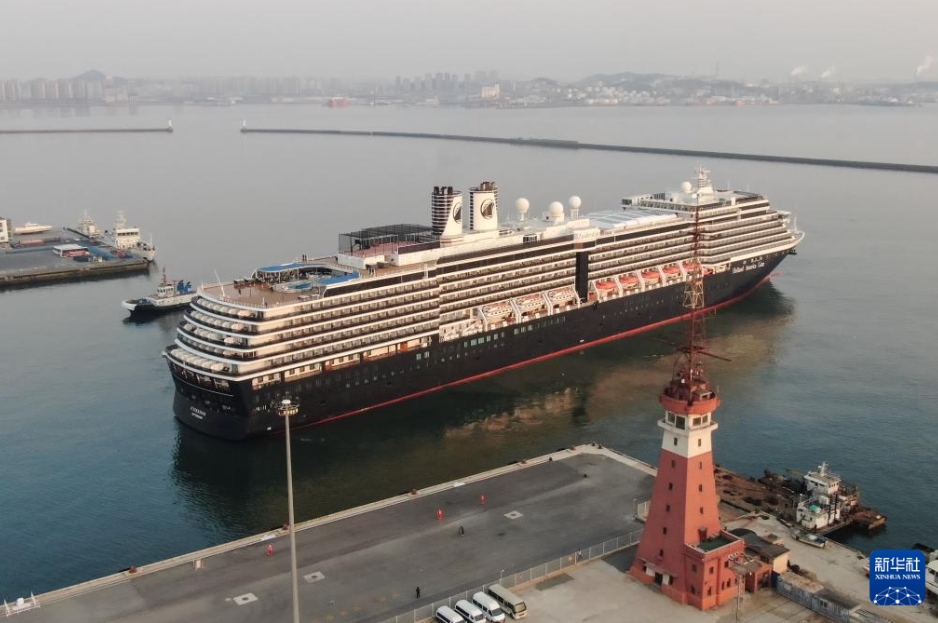 運航再開後、東北部に初の國際クルーズ船が寄港　遼寧省大連