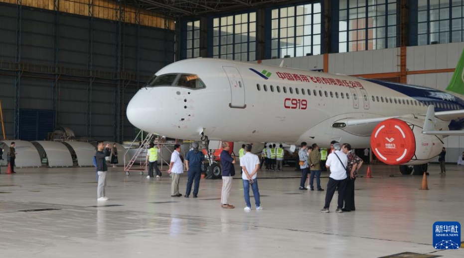 中國(guó)の國(guó)産大型旅客機(jī)C919がインドネシアで初公開(kāi)