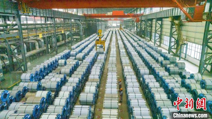 湖南浙湘新材料科技有限公司の完成品の作業(yè)場。撮影?呉永華