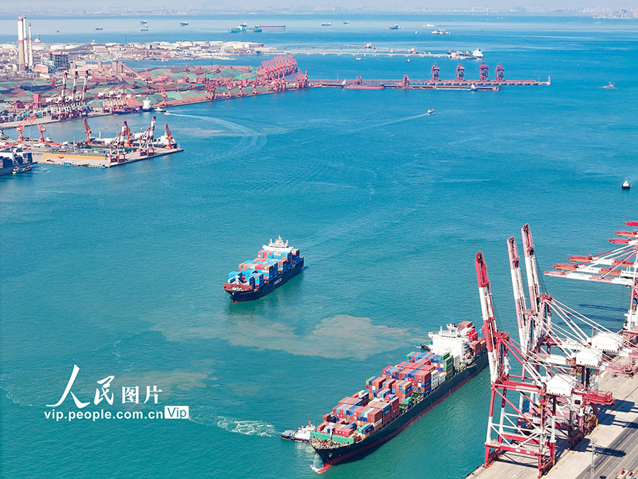 航路ネットワークの充実で物流がより円滑に　山東省青島