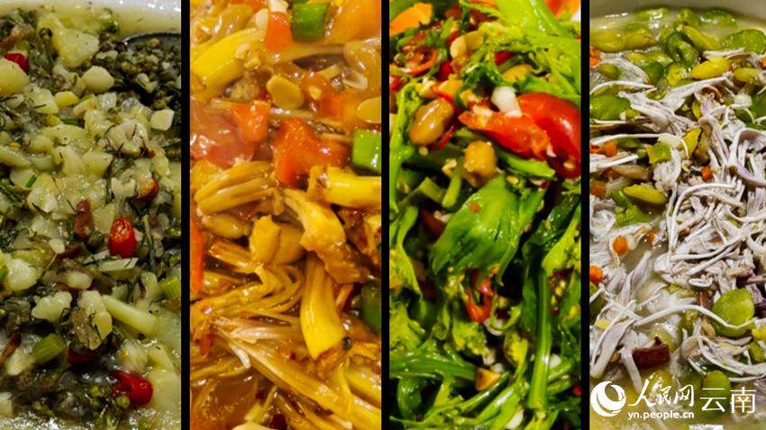 見て美しい、食べて美味しい雲(yún)南の「花料理」