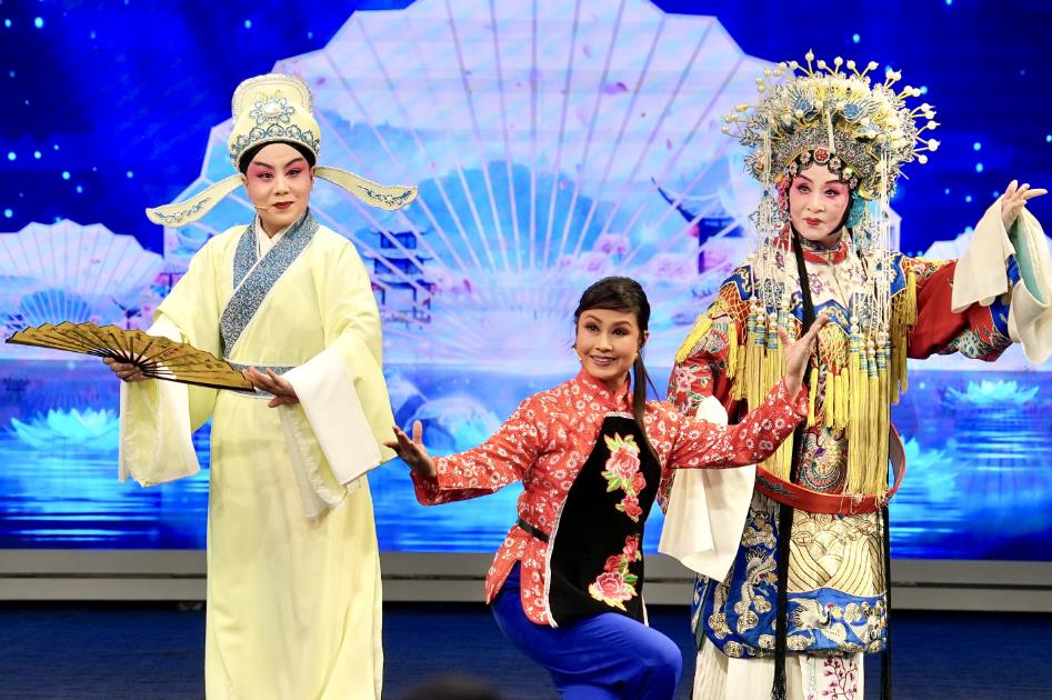 洪洞県の伝統(tǒng)演劇。撮影?盧鵬宇