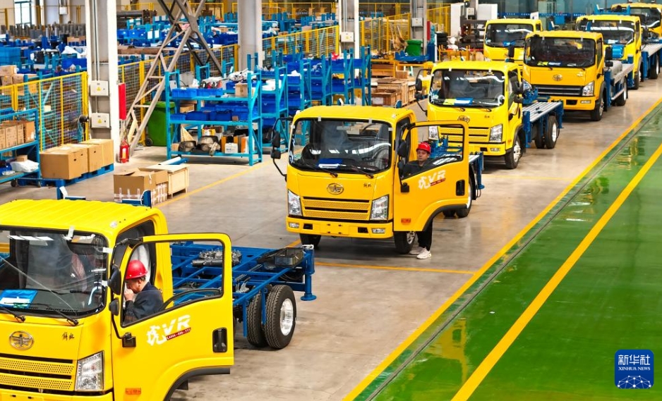 海外からの注文に追われる特殊用途車両メーカー　山東省即墨