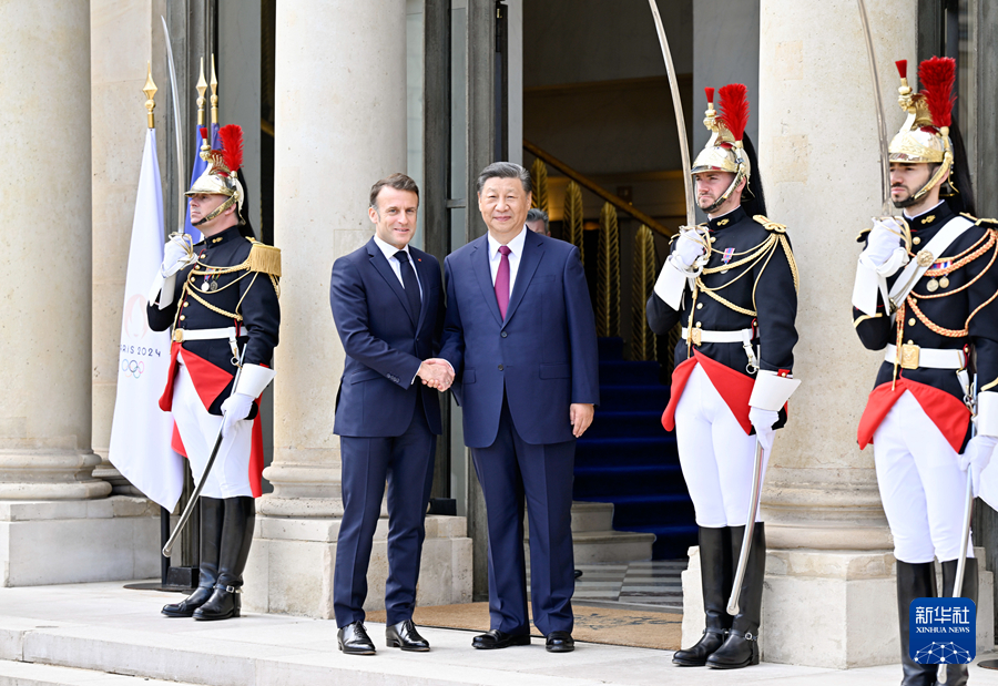 習(xí)近平國(guó)家主席がマクロン仏大統(tǒng)領(lǐng)、フォン?デア?ライエン歐州委員會(huì)委員長(zhǎng)と三者會(huì)談