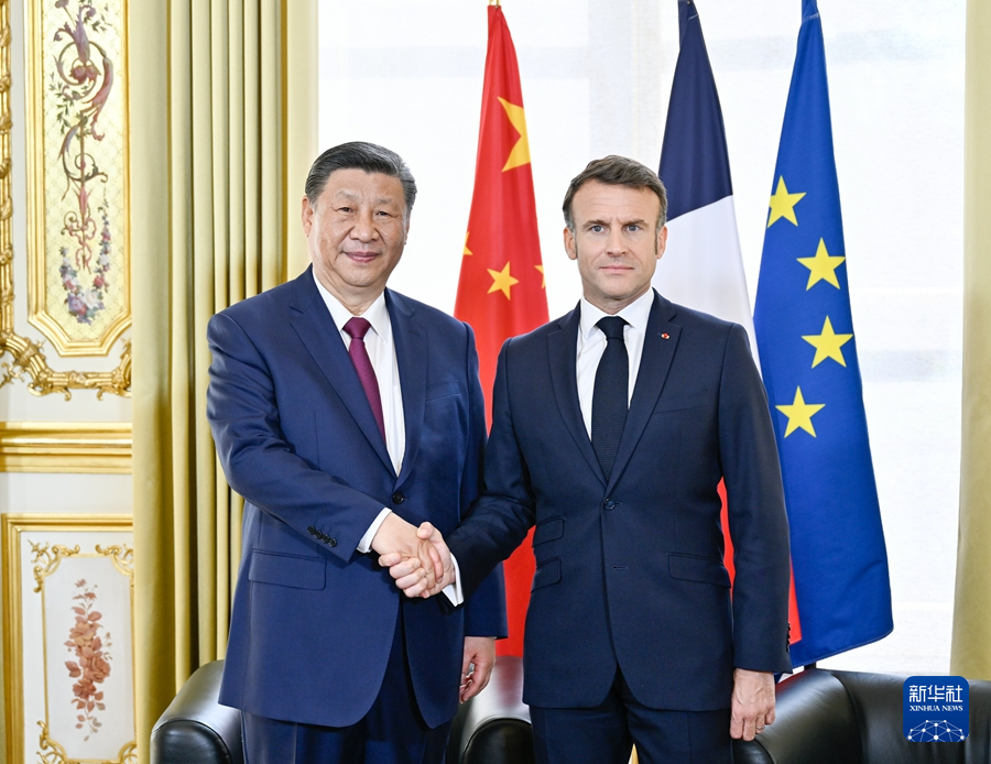習(xí)近平國家主席がマクロン仏大統(tǒng)領(lǐng)と會(huì)談