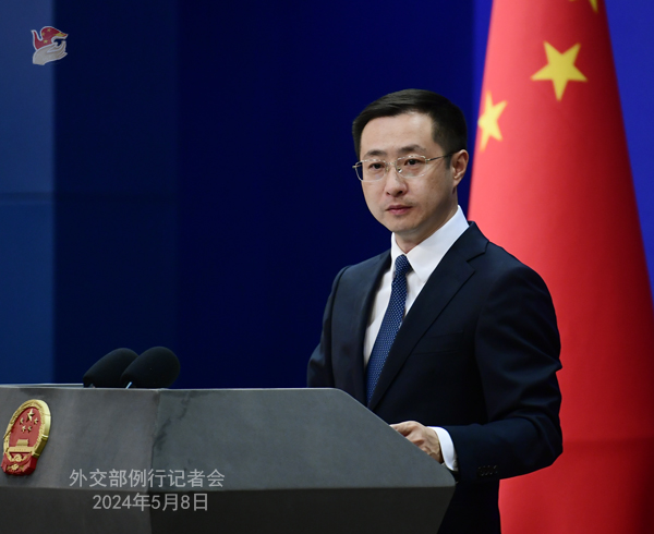 外交部「中國はプーチン大統(tǒng)領(lǐng)の再選に祝意を表す」