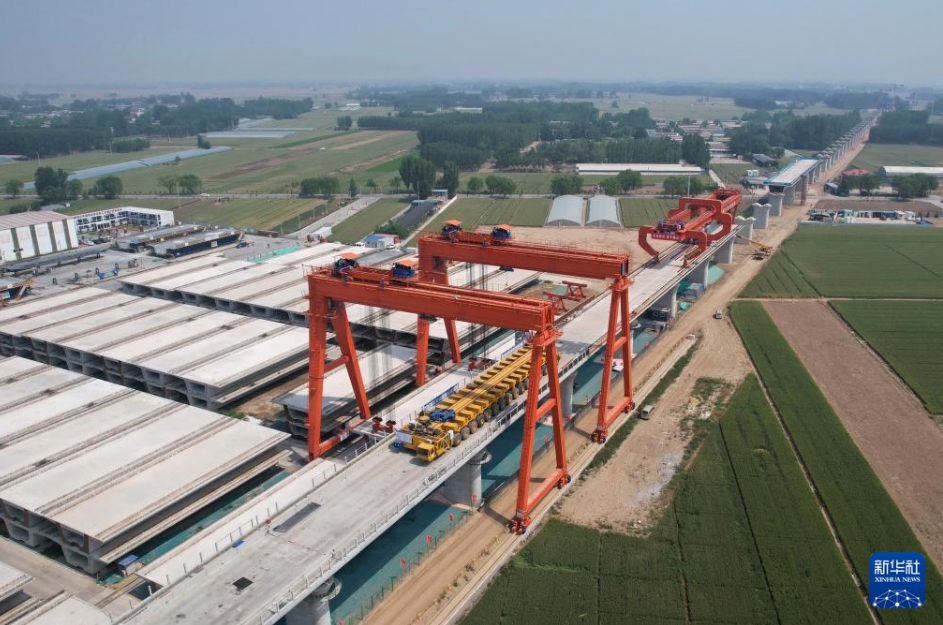 順調(diào)に建設(shè)が進(jìn)む雄商高速鉄道河北區(qū)間