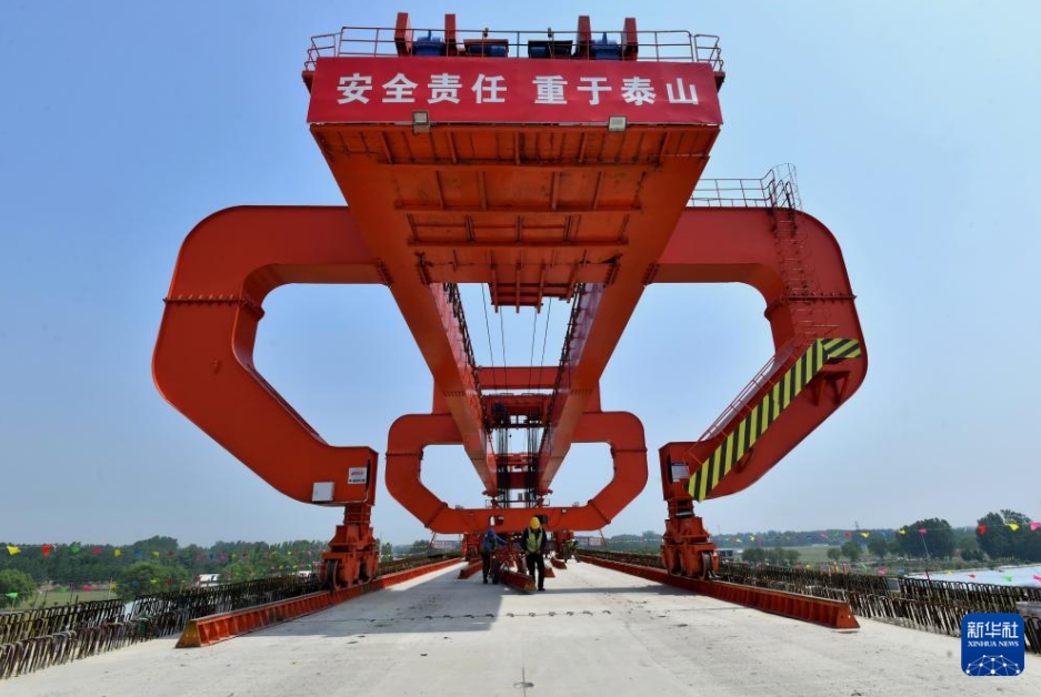 順調(diào)に建設(shè)が進む雄商高速鉄道河北區(qū)間