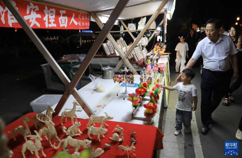 文化観光消費(fèi)を後押しするナイトタイムエコノミー　江蘇省淮安