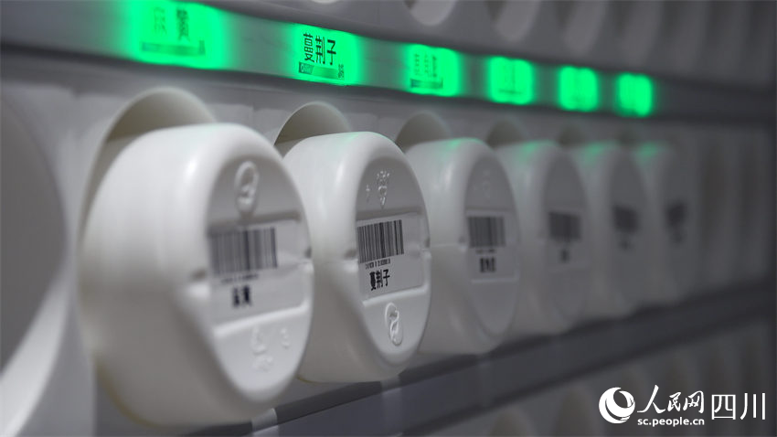 単味顆粒剤容器（撮影?王凡）。