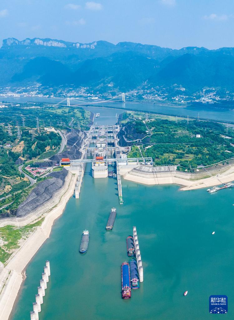 三峽ダム、増水前の水位引き下げ作業(yè)が予定より早く完了　湖北省秭帰