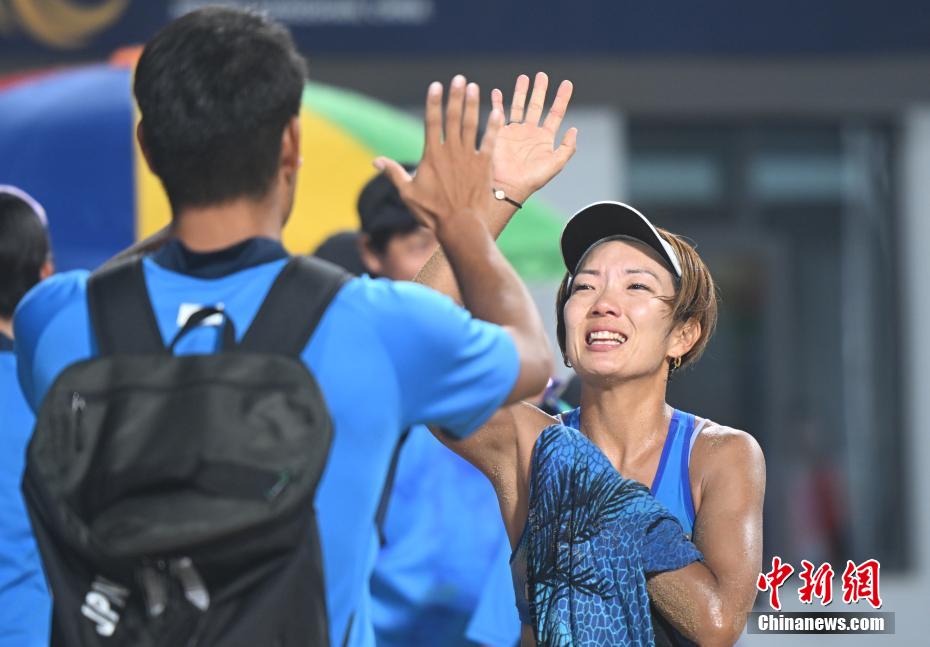 女子日本代表がパリ五輪出場権獲得　ビーチバレー?インターコンチネンタルカップ