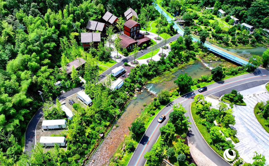 農(nóng)村観光を盛り上げるキャンプ経済　江西省安遠(yuǎn)