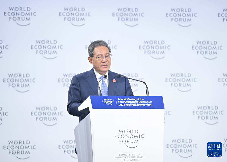 李強(qiáng)総理が夏季ダボス會(huì)議開(kāi)幕式でスピーチ