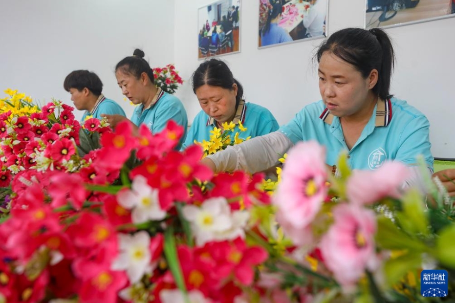 女性のスキルアップをバックアップする「女性の家」　河北省懐安県