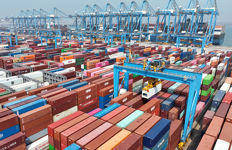 完成もしくは建設(shè)中の自動化埠頭の數(shù)量で中國が世界一に