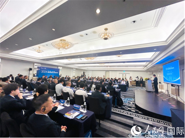 2024年中國（深セン）-日本（東京）経済貿(mào)易交流座談會が9日、東京で開催された。（撮影?許可）