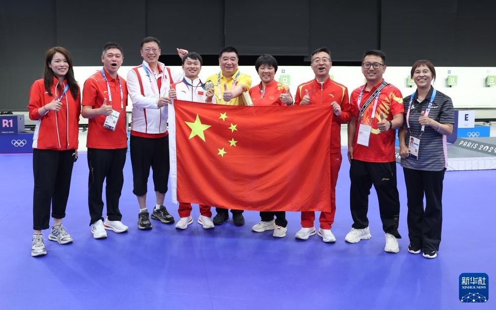 射撃男子10メートルエアピストル、中國の謝瑜選手が金　パリ五輪