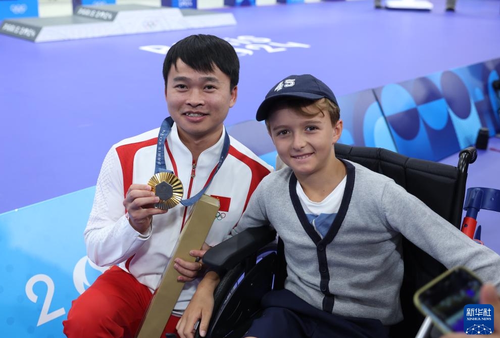 射撃男子10メートルエアピストル、中國(guó)の謝瑜選手が金　パリ五輪