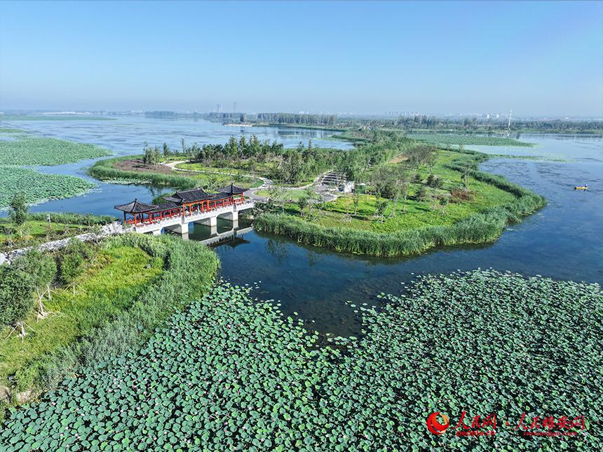 水と街が一體となった都市「雄安新區(qū)」　河北省