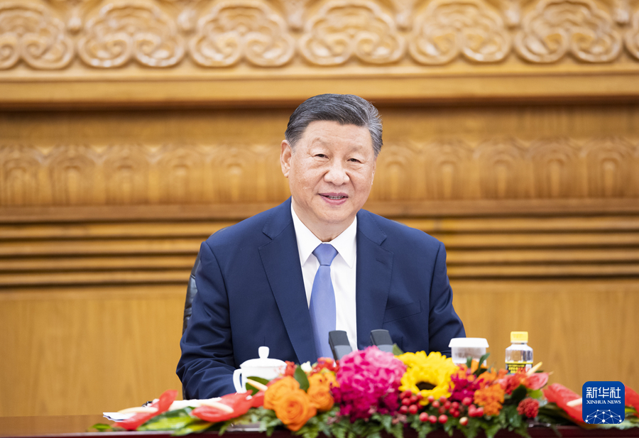 習(xí)近平國家主席、全人代IPU加盟40周年記念行事等に出席した外國議會(huì)議長らと會(huì)見