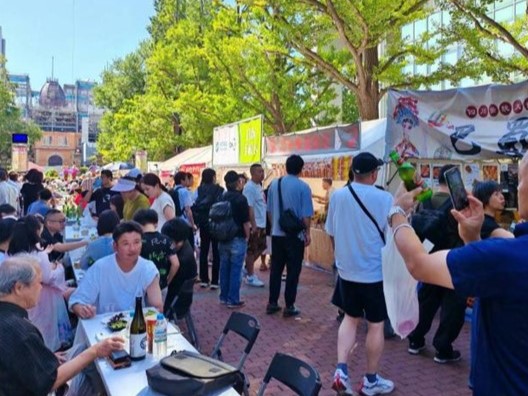 チャイナフェスティバルの様子（寫真提供?主催者）。