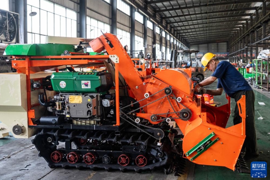 アフリカの農(nóng)業(yè)発展に寄與する中國産の小型農(nóng)業(yè)機(jī)械　湖南省