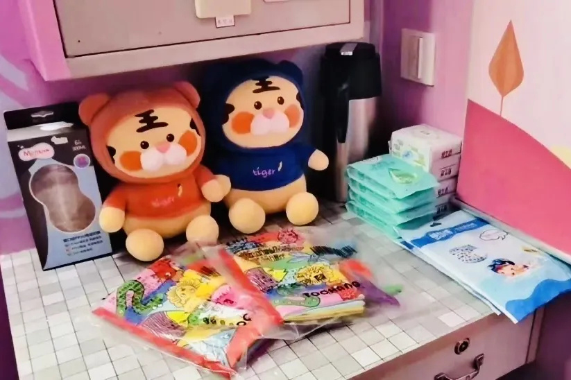 列車內(nèi)に設(shè)けられている「ママと赤ちゃんのための思いやりスペース」