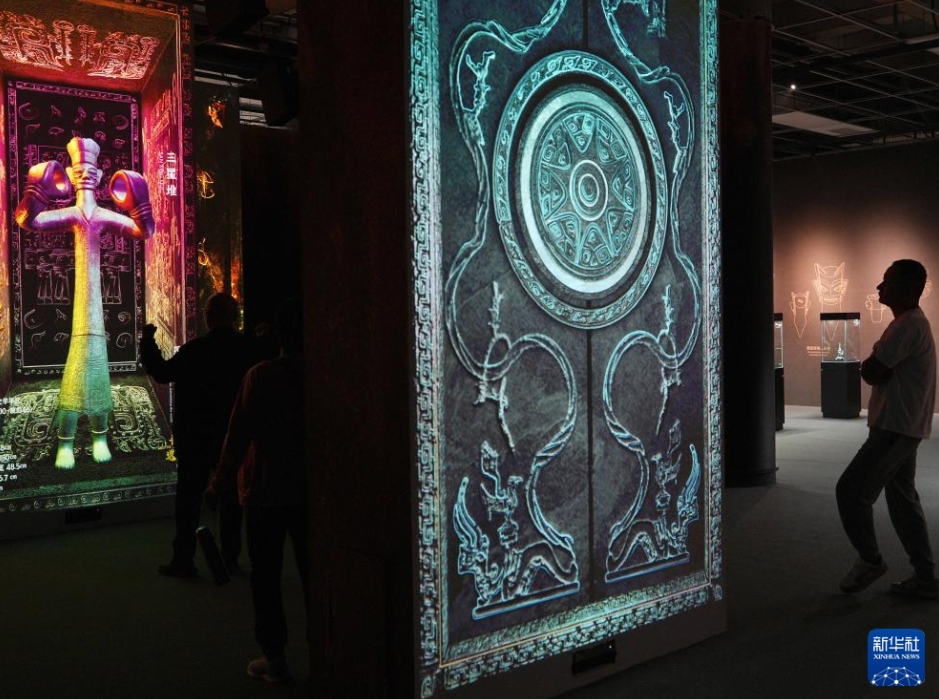 三星堆をテーマにした沒入型體験展が開幕　河北省石家荘