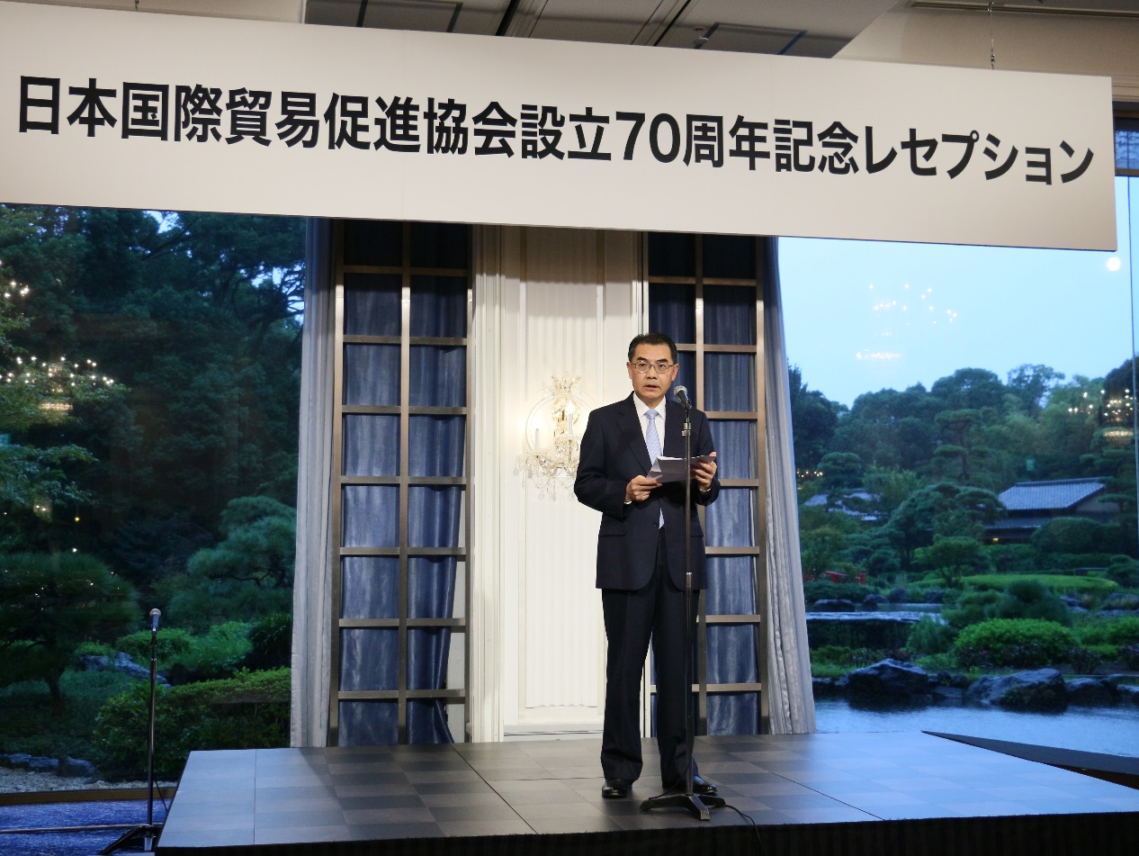 中國(guó)の呉江浩駐日大使。（撮影?許可）