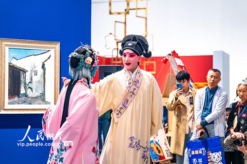 美術館で昆曲を鑑賞　江蘇?蘇州