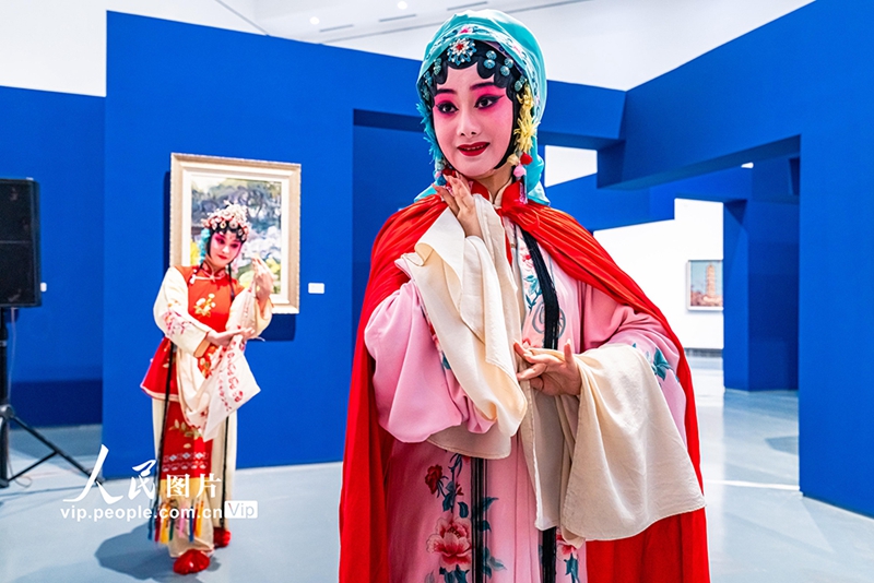 美術館で昆曲を鑑賞　江蘇?蘇州