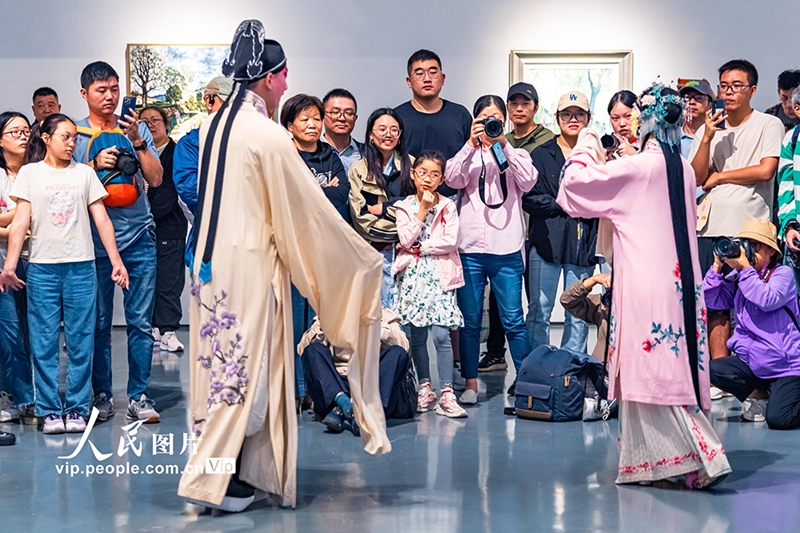 美術(shù)館で昆曲を鑑賞　江蘇?蘇州