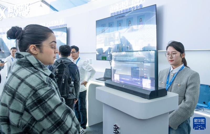 さまざまなAI技術(shù)応用例を紹介する世界聲博會　安徽省合肥