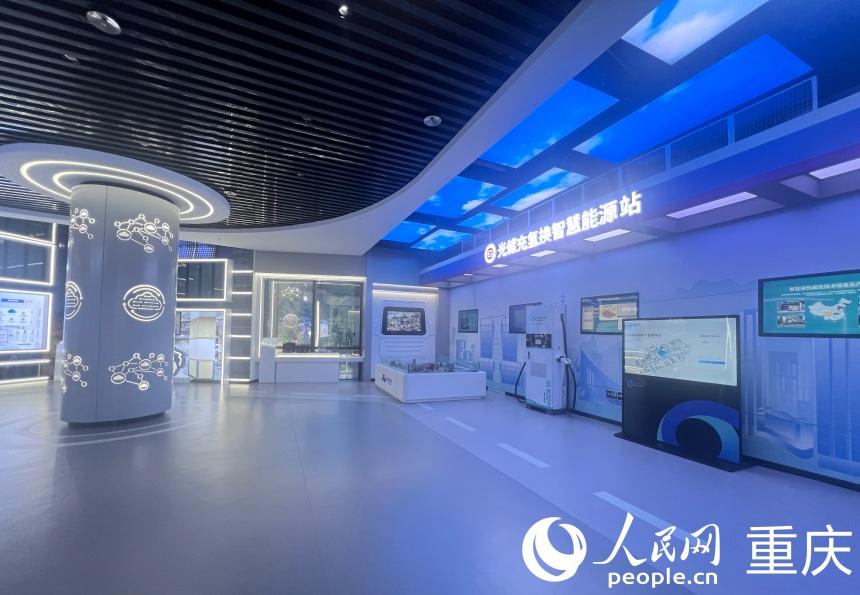 歐陽(yáng)明高院士研究開(kāi)発連攜拠點(diǎn)が展示した成果。撮影?胡虹