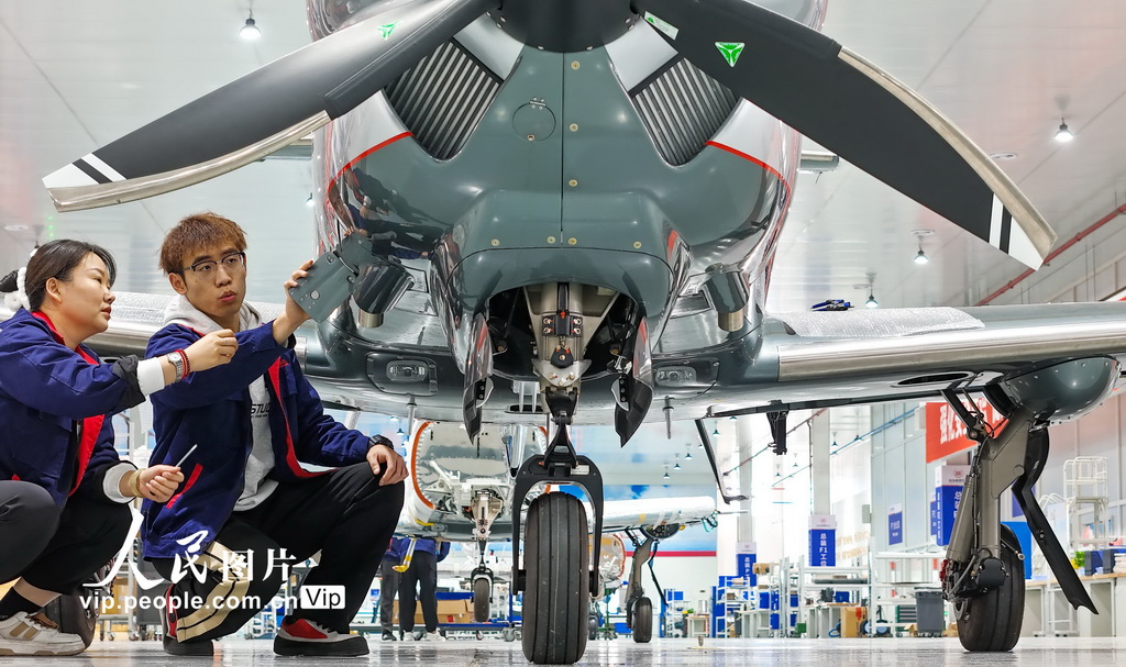 「低空経済」の高度成長(zhǎng)を加速させる航空機(jī)製造　山東省萊西