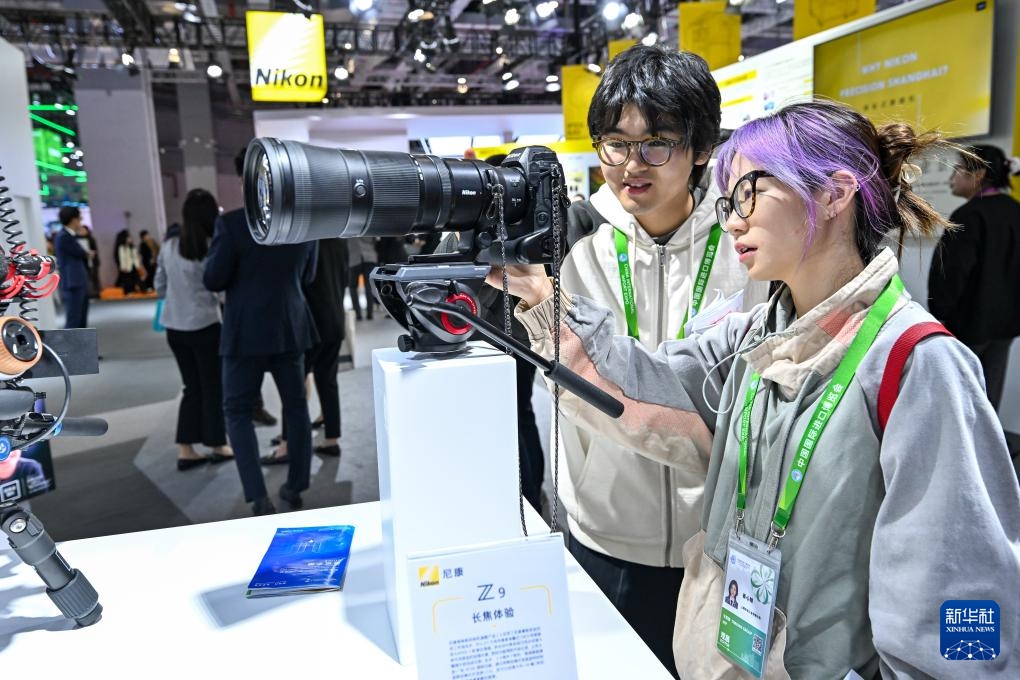 第7回輸入博、技術裝備展示エリアに示されたテクノロジーの力