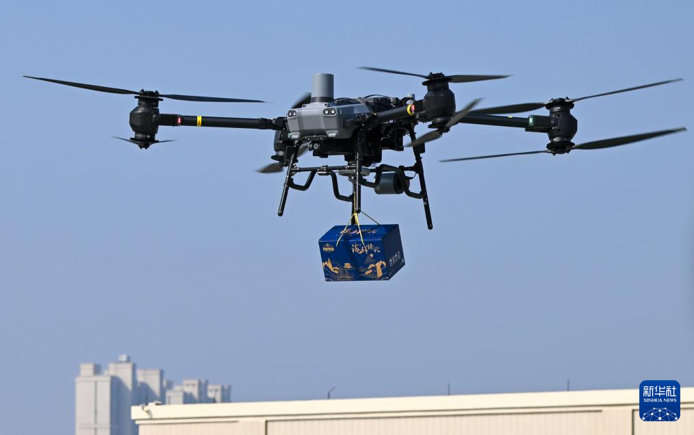 卸売市場初の低空物流拠點(diǎn)が常態(tài)的な運(yùn)用開始　湖北省