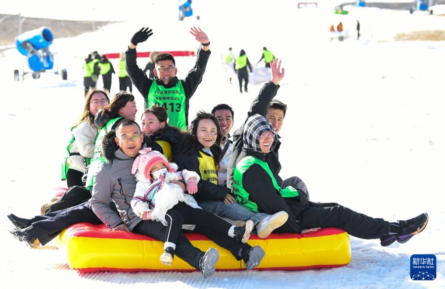 「氷雪の戀」観光シーズンが開幕　內(nèi)蒙古烏蘭察布