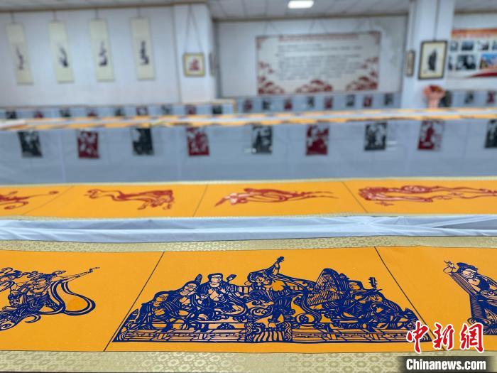 甘粛省蘭州市の伝統(tǒng)的な「切り絵」の作品展が開催