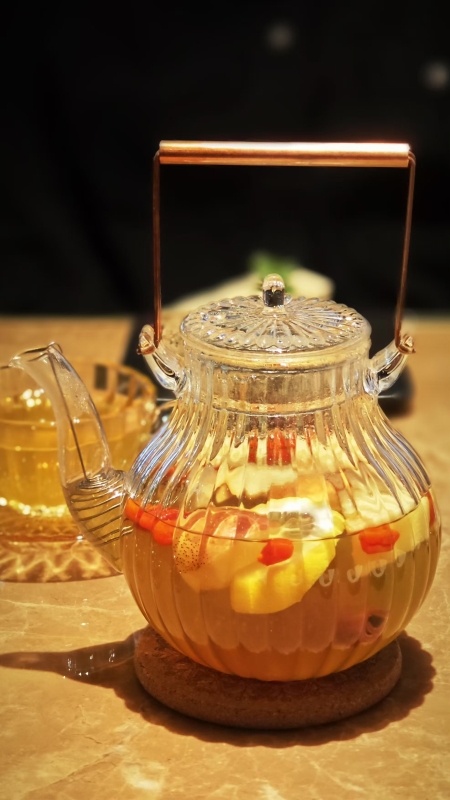 ヘルスケアティードリンク。（資料寫真、撮影?趙雯博）