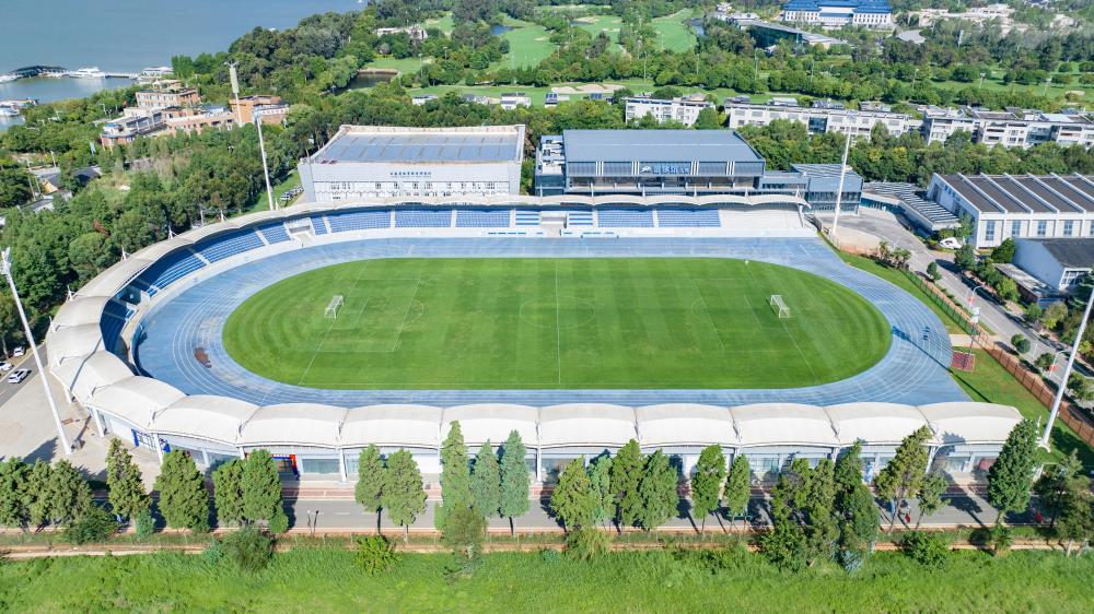 昆明海埂スポーツ訓(xùn)練拠點(diǎn)のサッカー場（寫真提供は昆明海埂スポーツ訓(xùn)練拠點(diǎn)）。