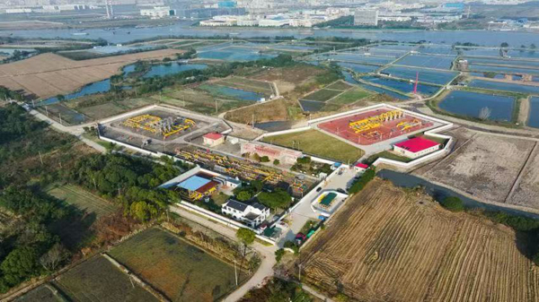 中ロ東ルートの甪直（ろくちょく）連絡作業(yè)エリア。畫像提供は取材先